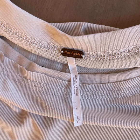 Free People Jazzy Mini Beige Lace Dress - Picture 7 of 15